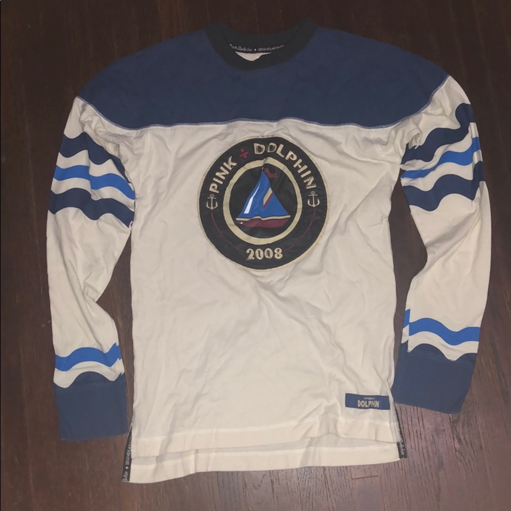 Pink+Dolphin crewneck tee
